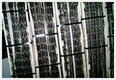 compressed packing spring